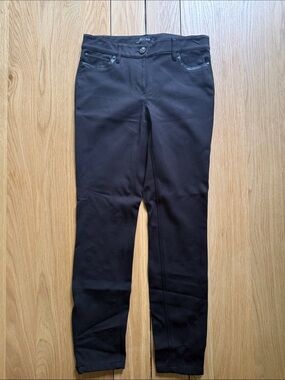 White House Black Market Black Skinny Ponte Pants